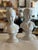 Set of 2 Japanese Made, Hand Painted Porcelain Mini Busts For Sale - Image 9 of 12