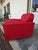 Red Vintage Sofa Bed, 1940s For Sale - Image 8 of 10