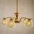 Vintage Art Deco Pendant in Brass For Sale - Image 13 of 13