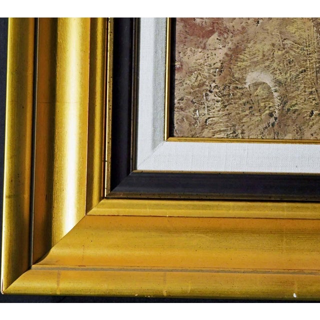 2000 - 2009 Sunol Alvar "La Flautista en Grapa" Art Oil Painting with Custom Frame Hand Signed For Sale - Image 5 of 8