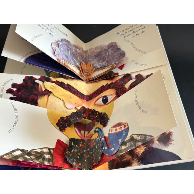 Blue Vintage Children's Pop Up Book For Sale - Image 8 of 10