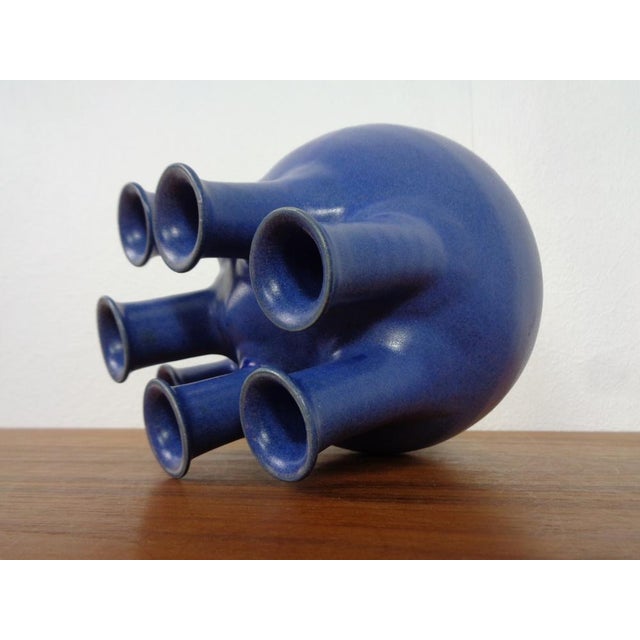 Danish Studio Ceramic Mushroom Oil Table Lamp, 1970s For Sale - Image 12 of 17