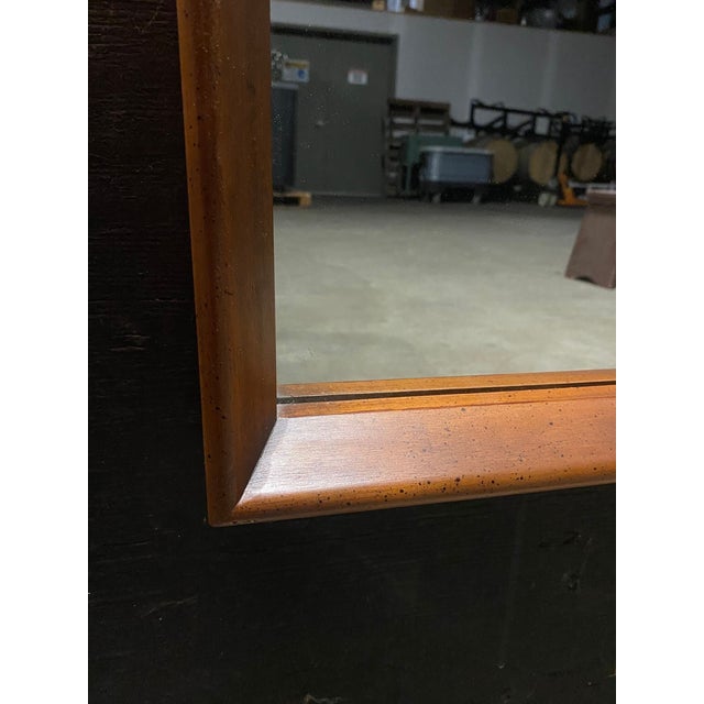 Chocolate A Pair of Lane Tower Suite Mirrors Designed by Dave Parmalee 1970's For Sale - Image 8 of 12