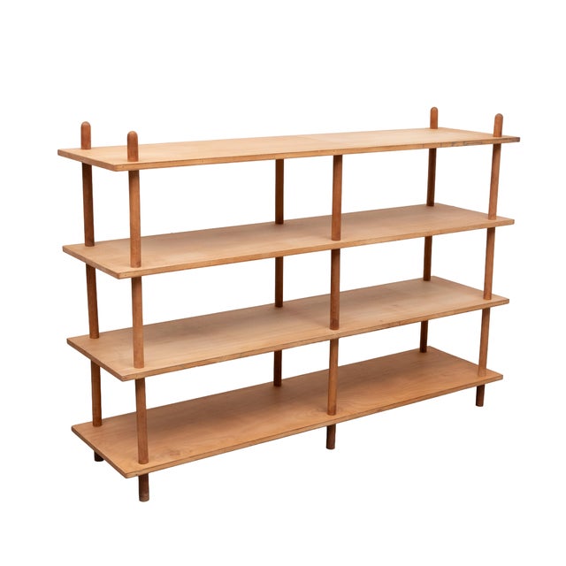 Mid-Century Modern Dutch Stokkenkast Wall Unit by Willem Lutjens, 1950s For Sale - Image 9 of 10