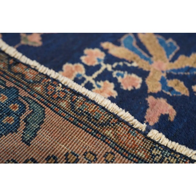Antique Mohajeran Sarouk Rug 4'1'' x 6'4'' For Sale - Image 9 of 9