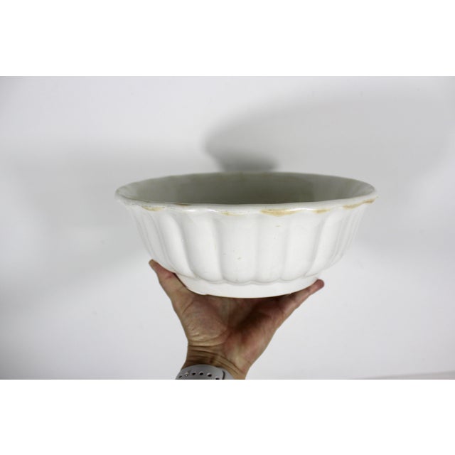 Vintage Ironstone Mixing Bowl For Sale - Image 11 of 12