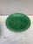 Rustic English Green Majolica Leaf Plate Circa 1880 For Sale - Image 3 of 5