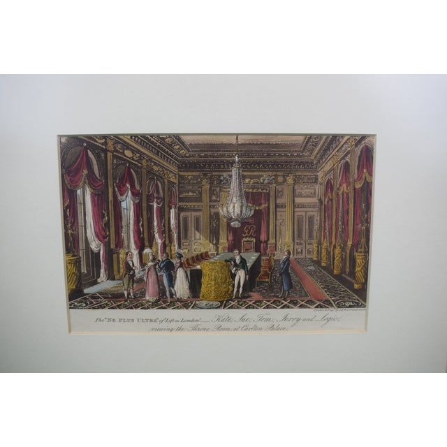 Mid 20th Century The "Ne Plus Ultra" of "Life in London" Viewing the Throne Room at Carlton Palace For Sale - Image 4 of 4
