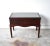 Mid 20th Century Vintage Display Dark Wood Side Table For Sale - Image 5 of 12