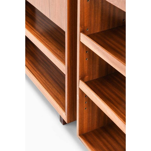 Bookcase and Cabinets in Mahogany attributed to Josef Frank, 1940s, Set of 3 For Sale - Image 6 of 9