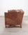 Country English Style Distressed Leather and Walnut Sofa For Sale In Sacramento - Image 6 of 18