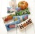Traditional Pumpkins Hook Pillow 12" x 5" For Sale - Image 3 of 4