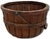 Wood Great Antique American Hand Made Steam Bent Oak Maine Apple Farm Gathering Basket With Excellent Patina For Sale - Image 7 of 18