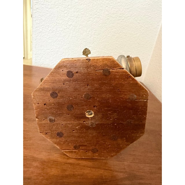 Mid-Century Modern Table Top Brass and Pewter Kaleidoscope For Sale - Image 3 of 6