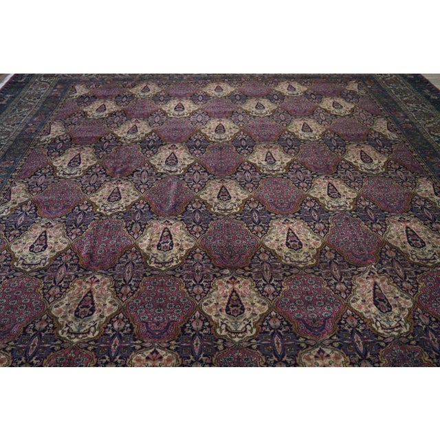 Early 20th Century Early 20th Century Sivas Rug 11'7'' X 16'0'' For Sale - Image 5 of 11