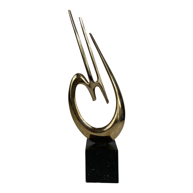 Abstract Bob Bennett Bronze Sculpture For Sale
