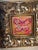 Abstract Pink Butterfly Painting in Mini Ornate Frame For Sale - Image 4 of 4