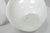 Decorative Modern White Bulbous Art Glass Vessel Vase by Lazy Susan - 2 Pc Set For Sale - Image 16 of 18