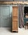 Tan Antique Library with Wire Mesh Doors, 1890s For Sale - Image 8 of 16