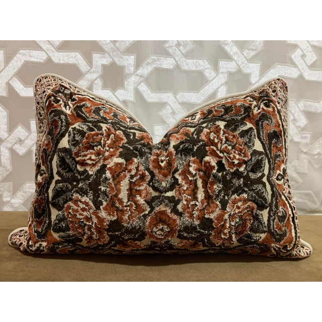 1970s Late 20th Century Re-Designed and Hand-Engineered Pillows- Set of 2 For Sale - Image 5 of 8