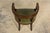Late 19th Century French Napoleon III Mahogany Desk Chair With Olive Green Leather For Sale - Image 12 of 18