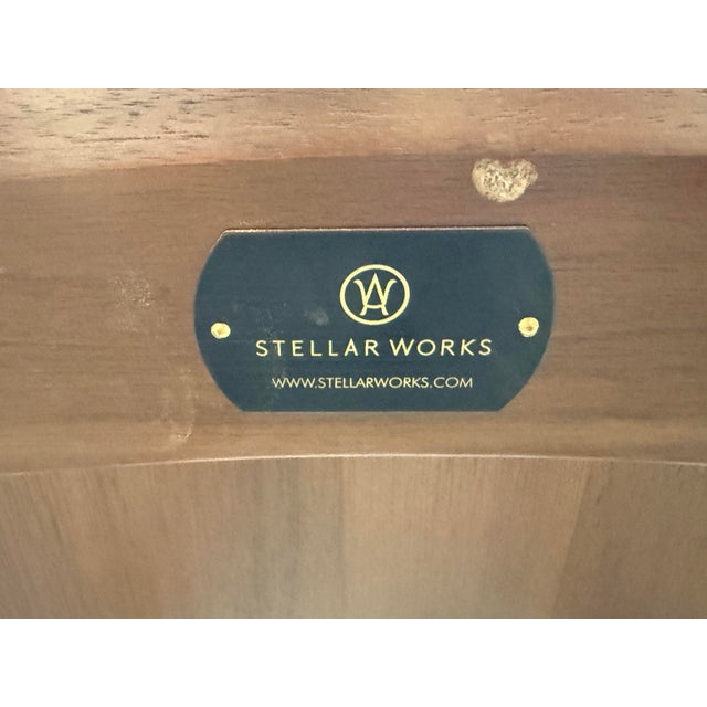 Crème for Stellar Works Exchange Bar Stools, Set of Three For Sale - Image 12 of 12