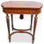 Brown Antique Rosewood & Marquetry French Marquetry Vanity Table With Mirror For Sale - Image 8 of 11