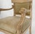 Carved Dolphins Shape Arms Rounded Back Lounge Chairs Leather Upholstery AS IS For Sale - Image 16 of 18