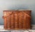 Vintage 1940s Abercrombie and Fitch Woven Picnic Basket For Sale In West Palm - Image 6 of 18