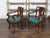 Wood Pair of English Regency 1840s Mahogany Chairs with Ionic Capitals and Griffons For Sale - Image 7 of 11