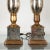 Glass Vintage Pair of Urn-Shaped Mercury Glass Lamps For Sale - Image 7 of 8