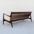 Restored Ib Kofod-Larsen for Selig Danish Modern Three Seat Sculptural "Blade" Sofa in Leather For Sale - Image 12 of 18