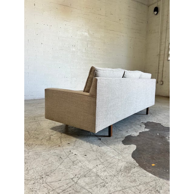 Mid-Century Modern Mid Century Modern Convertible Sleeper Sofa, Newly Upholstered For Sale - Image 3 of 7