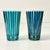 1950s Vintage Boho Chic Carnival Tent Striped Tumbler Glasses - Set of 8 For Sale - Image 9 of 11