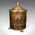 1900 - 1909 Antique Coal Bin, English, Brass, Fireside Log Store, Kindling Basket, Edwardian For Sale - Image 5 of 12