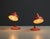 Add a pop of colour and vintage charm to your home with this exquisite pair of Italian design table lamps. Crafted in...