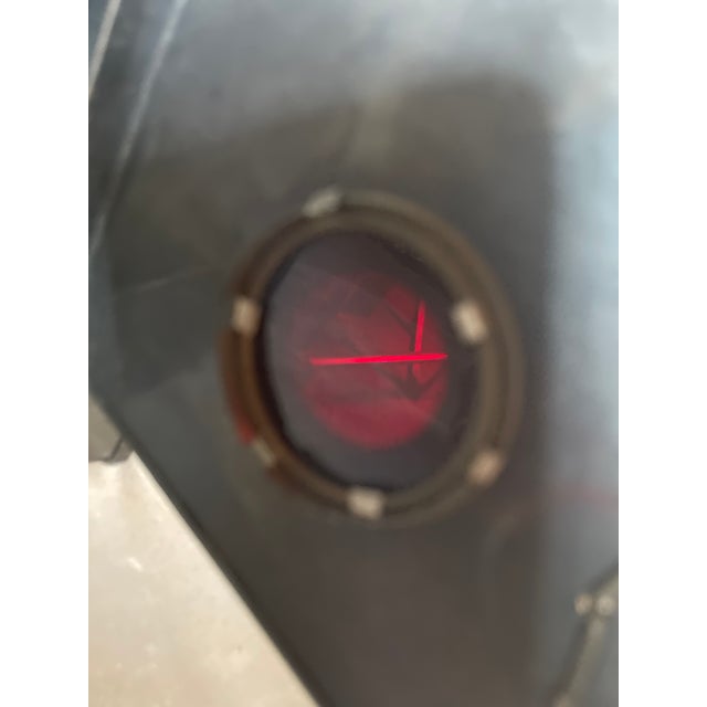 Antique 1800's c.t. Milligan Magic Lantern Projector & Wood Case Brass Lens For Sale - Image 12 of 18