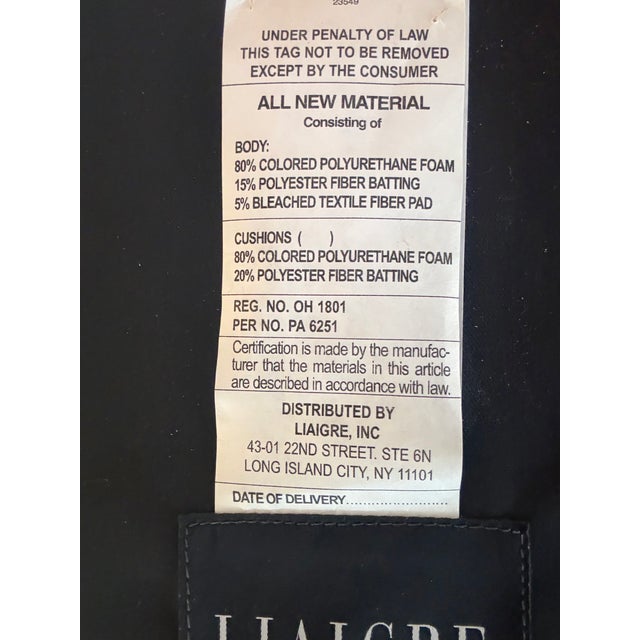Leather Christian Liaigre Chaise Lounge For Sale - Image 11 of 13