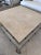 Brutalist 1960s Monumental Brutalist Travertine and Steel For Sale - Image 3 of 7