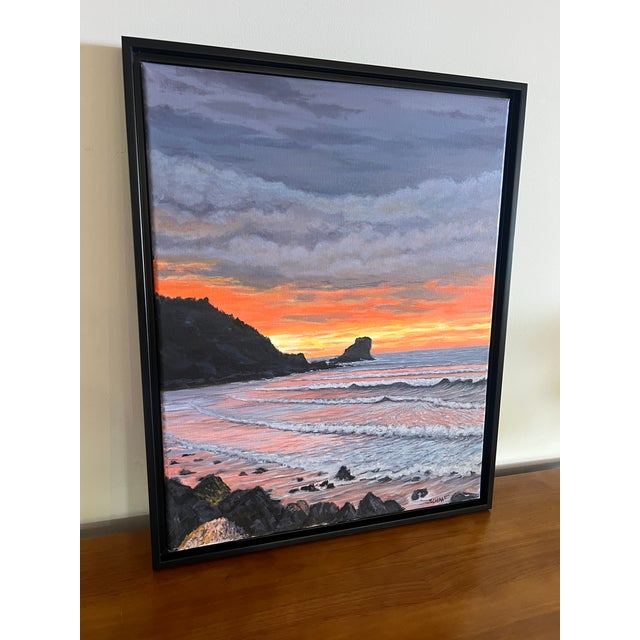 An original oil painting by Steve Schaaf, inspired by his love of photography and the beauty of the Northern California...