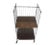 Mid-Century Modern Cart Rack With Storage Shelves For Sale - Image 10 of 10