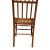 1920's Victorian American Chestnut Cane Seat Side Desk Chair For Sale - Image 14 of 17