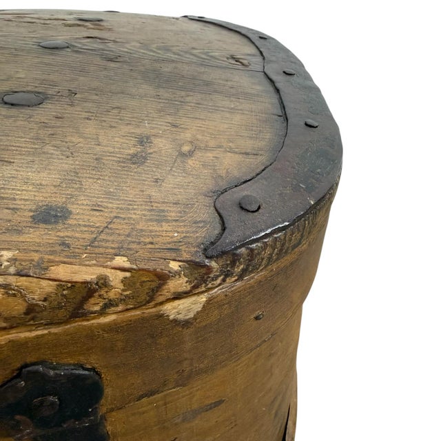 Large Antique Swedish Bentwood Chest, 1890s For Sale - Image 10 of 18