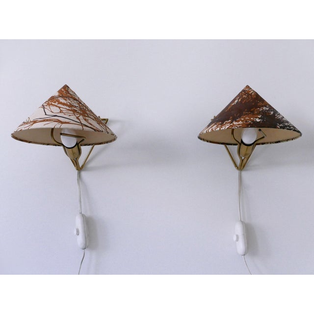Eel Table Lamps by Rupert Nikoll, Austria, 1952, Set of 2 For Sale - Image 17 of 18