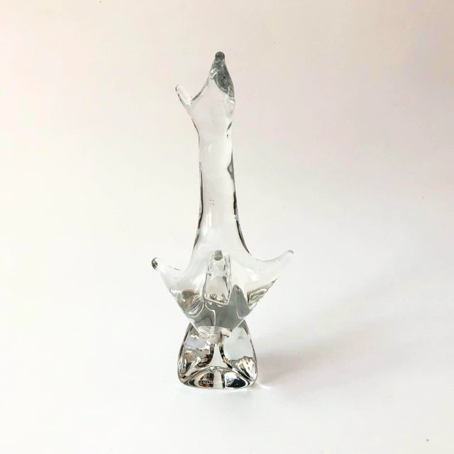 Large Modernist Crystal Shark by Kristaluxus For Sale In San Francisco - Image 6 of 9