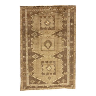 Vintage Persian Hamadan Rug - 06'09 x 09'09 For Sale