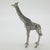 Vintage Italian Handmade Silver 800 Giraffe Figurine, 1970s For Sale - Image 6 of 12