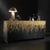Oro Colato Credenza by Francesco Profili Dimensions: W 200 x D 50 x H 95 cm Materials: Plywood veneered with oak This...