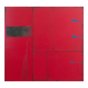 'Red Triptych' by Catherine Woskow, 1997, California, Hazeltine Prize Winner, Royal Academy, Woman Artist