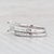 2010s 3.05ctw Semi Mount Diamond Engagement Ring Wedding Band Set 18k Gold Size 5.75 For Sale - Image 5 of 9